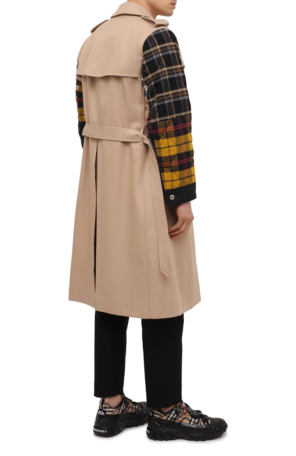 Текстильные кроссовки BURBERRY, арт. 8039047, фото 2