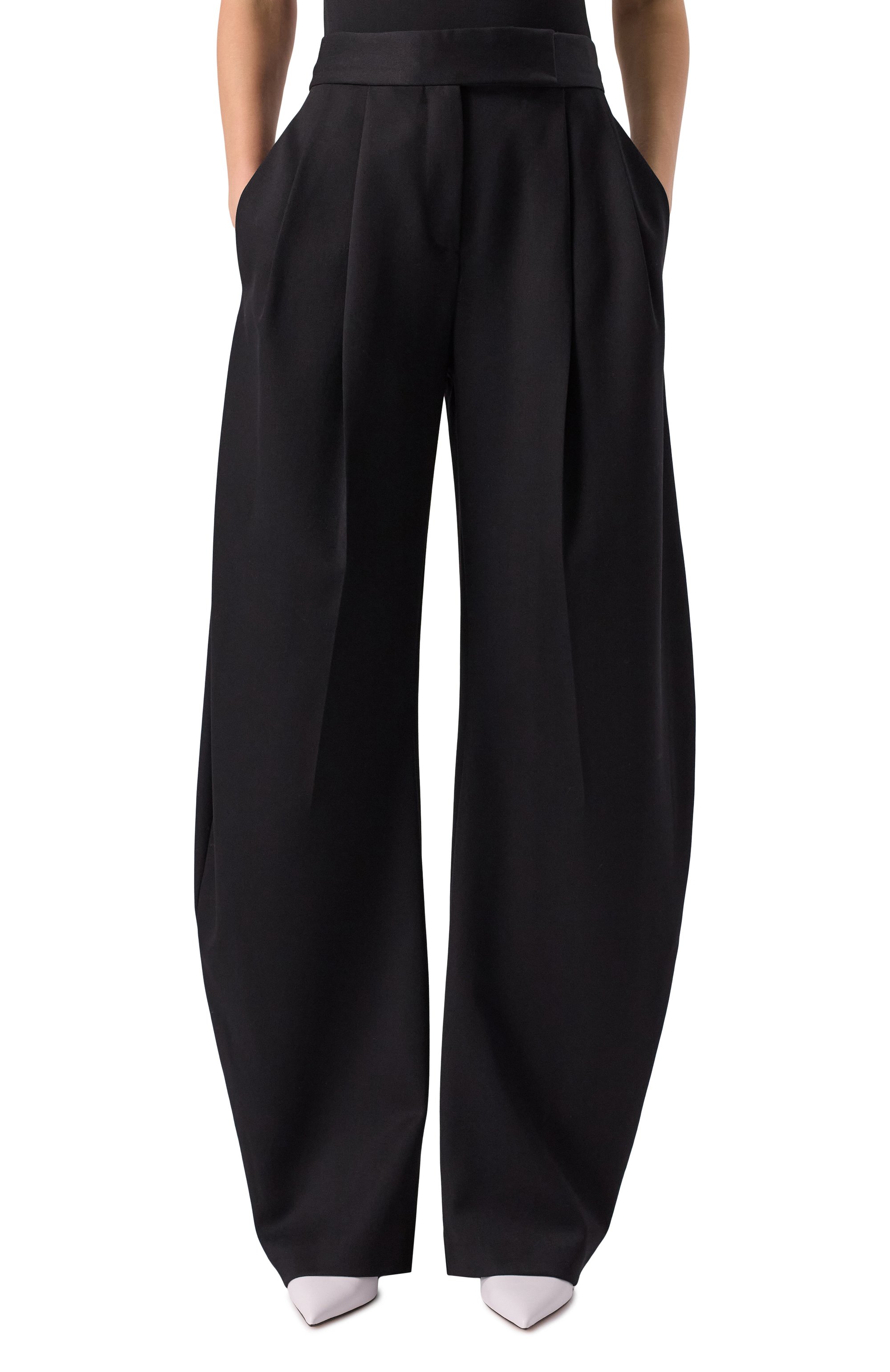 Шерстяные брюки THE ATTICO, арт. 250WCP00102/WWW046AA, фото 3