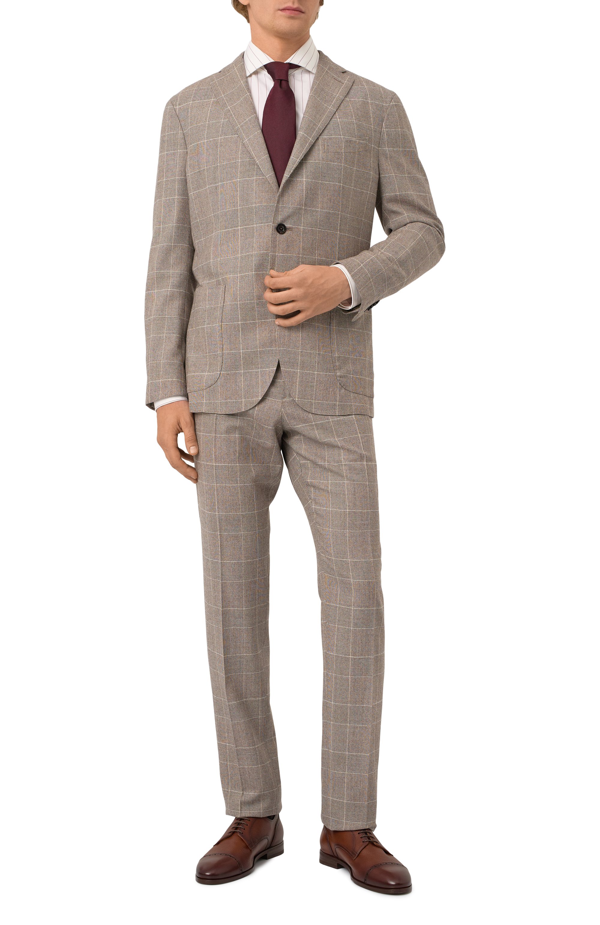 Хлопковая рубашка BRUNELLO CUCINELLI, арт. MY6251718, фото 2