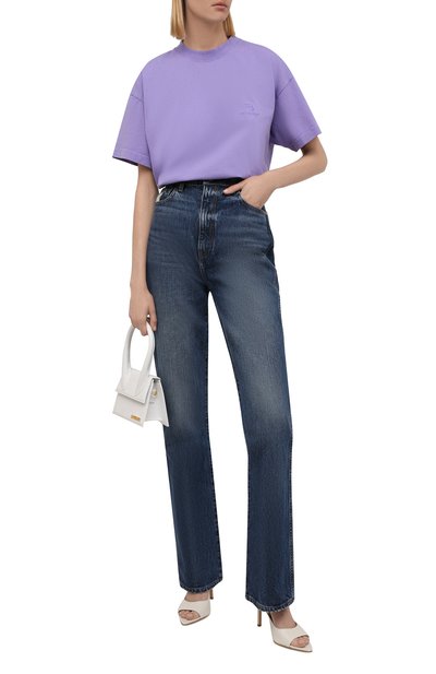 Хлопковая футболка BALENCIAGA, арт. 612965/TLV99, фото 2