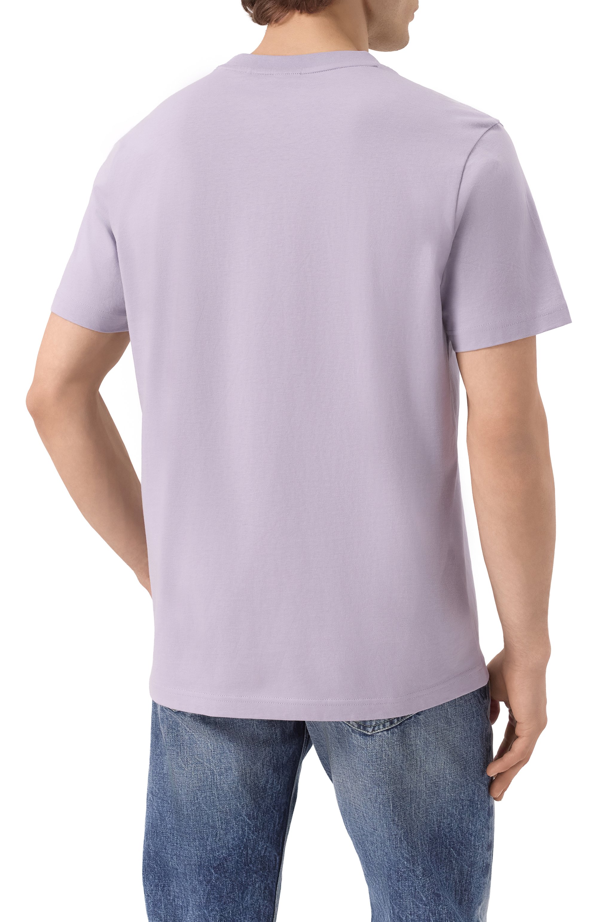 Хлопковая футболка BOSS ORANGE, арт. 50539194, фото 4