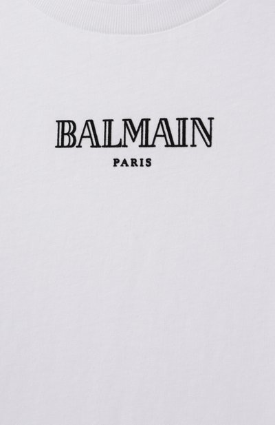 Хлопковая футболка BALMAIN, арт. BW8P51, фото 3