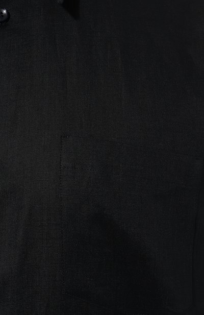 Льняная рубашка DOLCE & GABBANA темно-синего цвета по цене 72100 руб., арт. G5KE1Z/FU4IK, фото 5 Льняная рубашка DOLCE & GABBANA, арт. G5KE1Z/FU4IK, фото 5