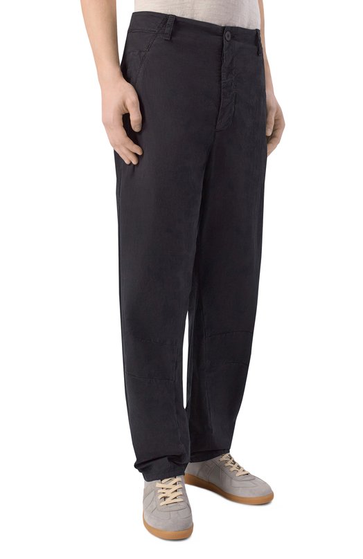 Хлопковые брюки Transit CFUTRCG161 Чёрный  CFUTRCG161 Фото 3