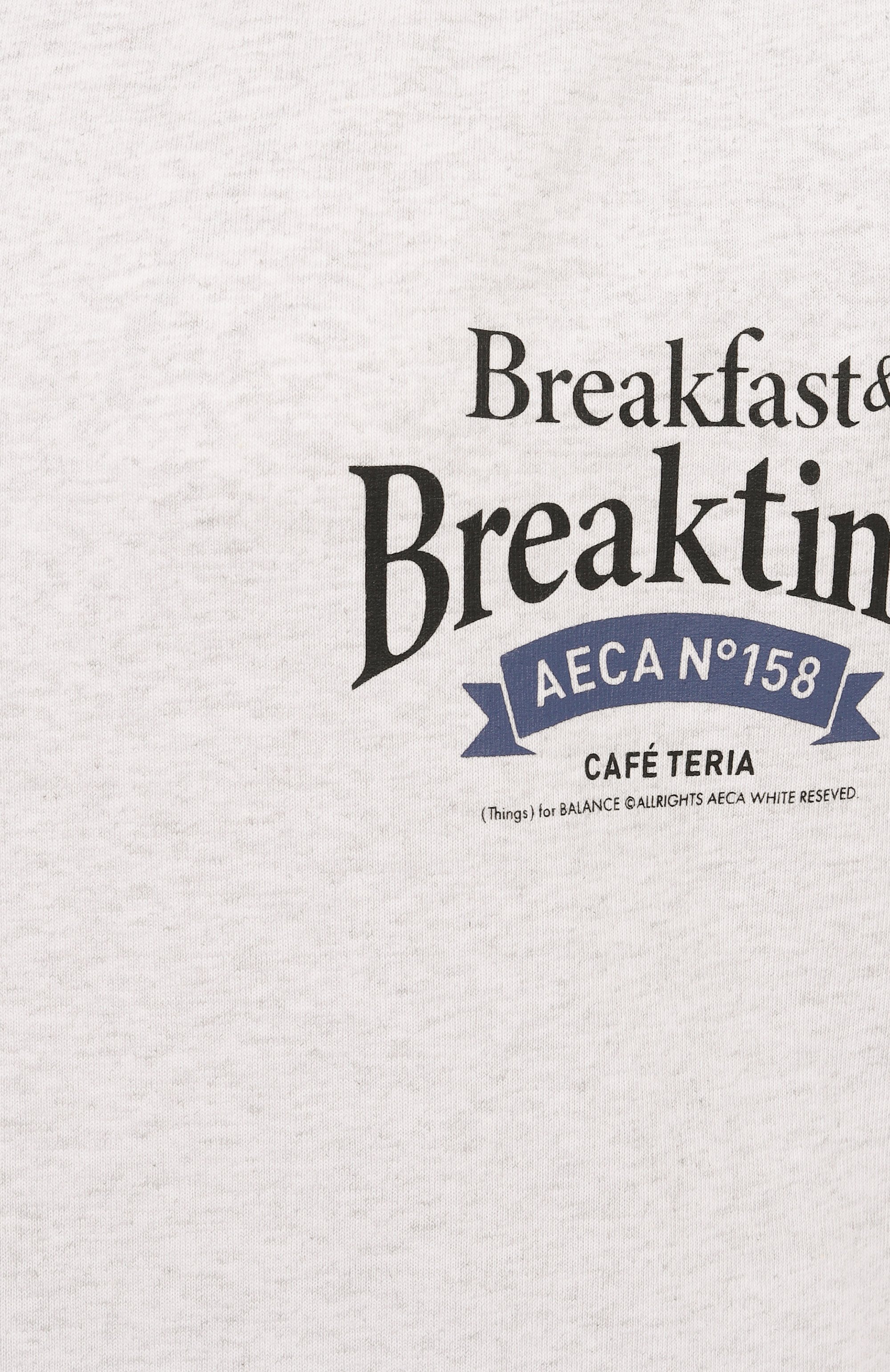 Хлопковый свитшот AECA WHITE, арт. AWCMSSBBTTLST001A2.LIGHT GREY (S), фото 6