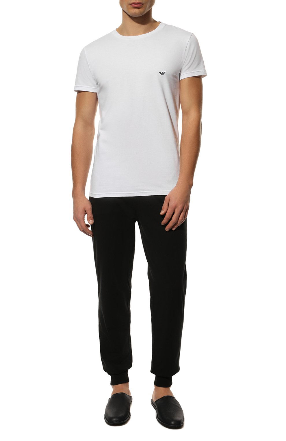 Хлопковая футболка EMPORIO ARMANI, арт. 111035/CC729, фото 2