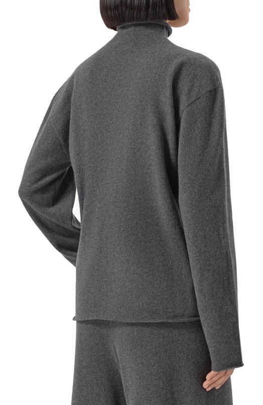 Кашемировый свитер Jil Sander J40GP0002/J13204 Серый  J40GP0002/J13204 Фото 4