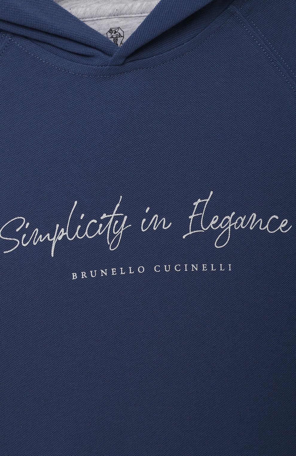 Худи с короткими рукавами BRUNELLO CUCINELLI, арт. B0T63E153A, фото 3