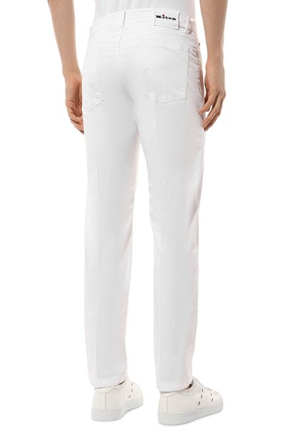 Хлопковые брюки KITON, арт. UPNJSK0600D, фото 4