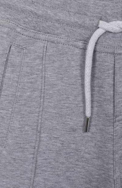Хлопковые джоггеры BRUNELLO CUCINELLI, арт. BW863E331A, фото 3