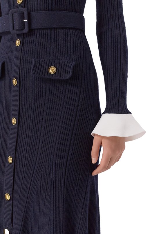 Платье self-portrait AW25016MN Синий  AW25016MN Фото 4