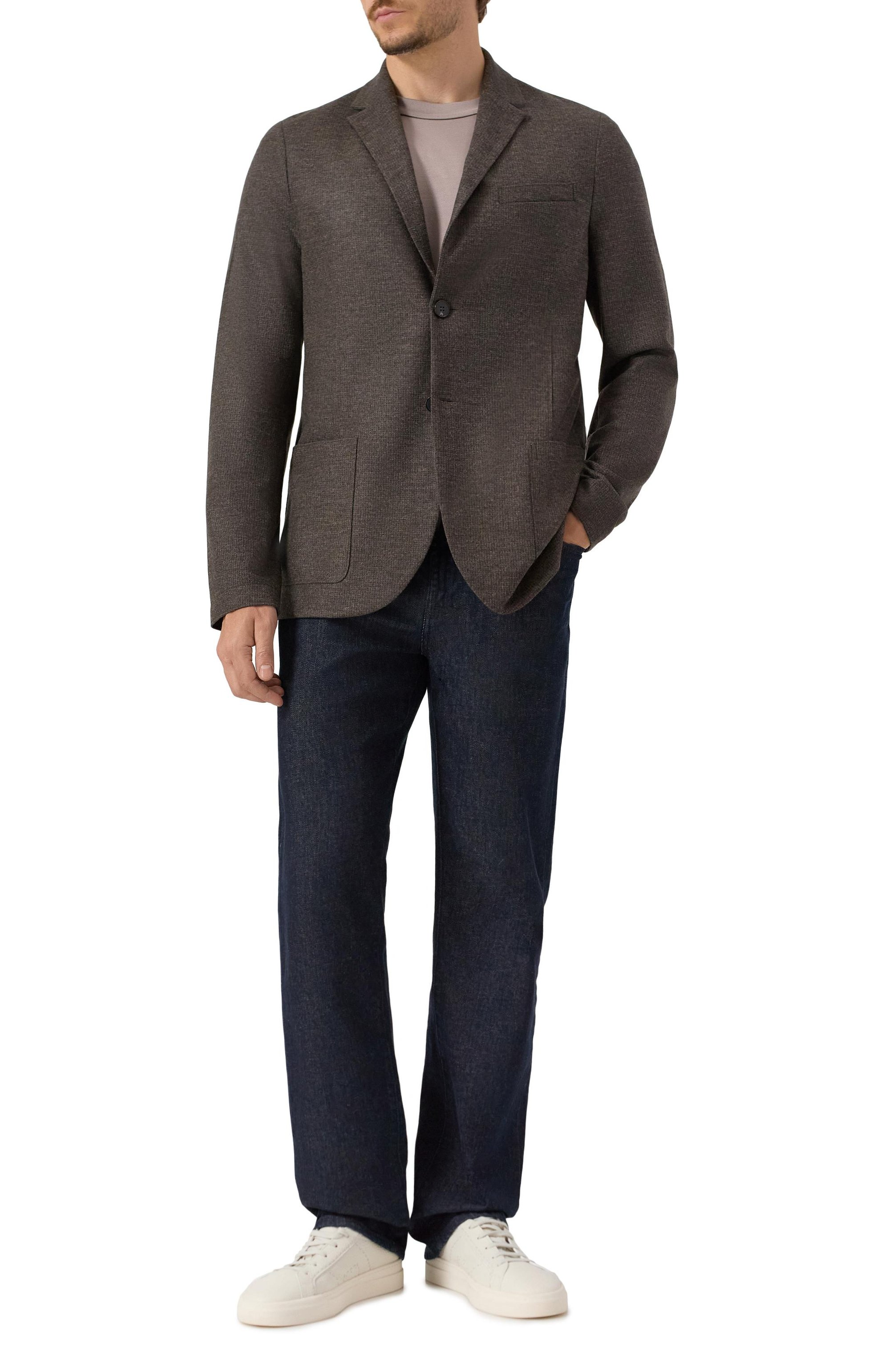 Шерстяной пиджак HARRIS WHARF LONDON, арт. CL8P22MVA_, фото 3