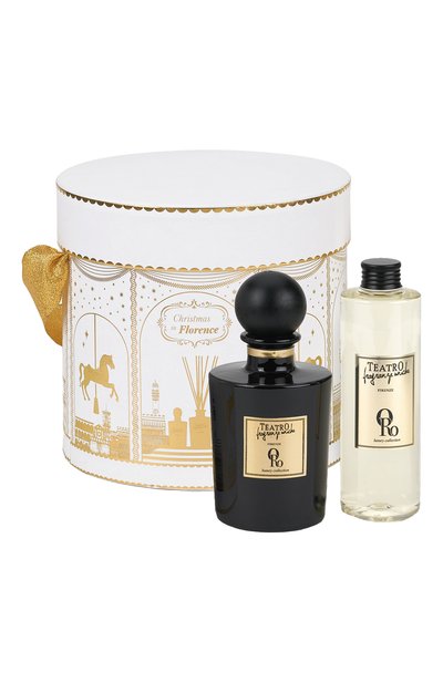 Подарочный набор в шляпной коробке oro / золото luxury (2x250ml) TEATRO, арт. CAPP-OROTFU