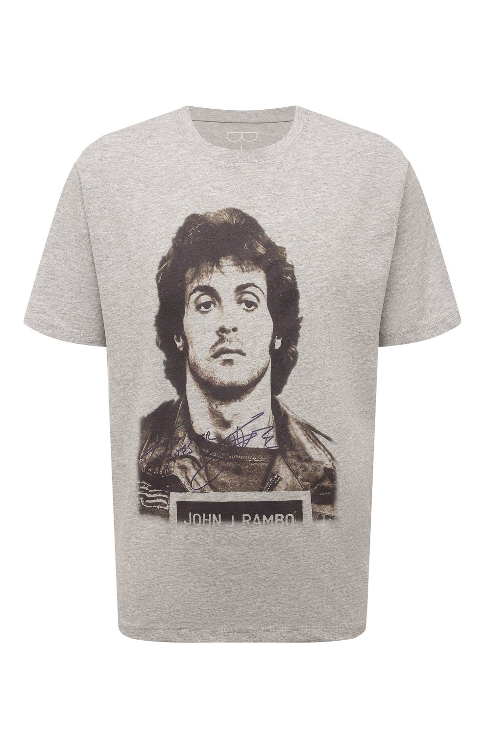 Хлопковая футболка BISIBIGLIO, арт. J0HN RAMB0/2212 RIF (C0TT0NE PESANTE), фото 1