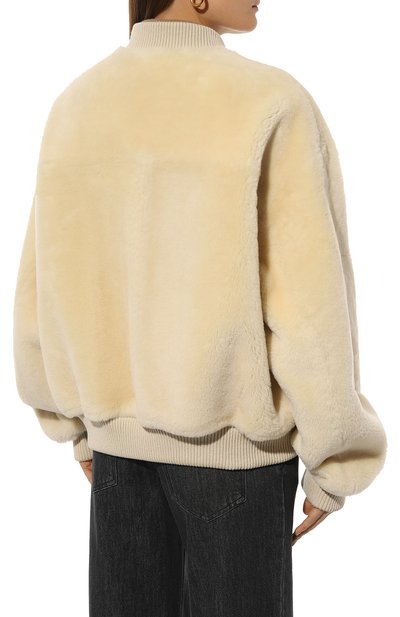 Двусторонний бомбер из овчины ANNE VEST, арт. FW24/01/33961/02, фото 4
