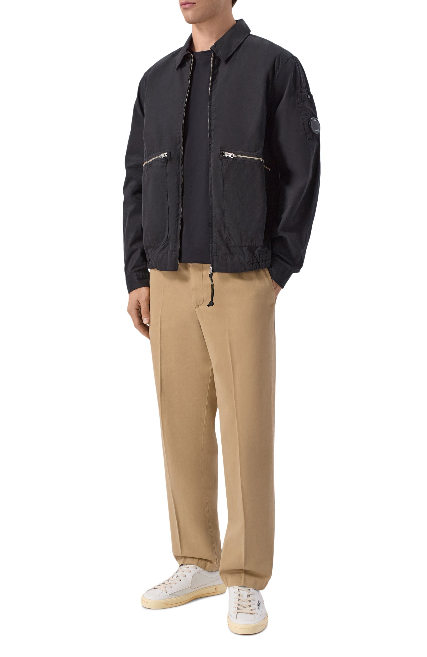 Хлопковая футболка PARAJUMPERS черного цвета по цене 12950 руб., арт. 26WMPMTSER01, фото 2 Хлопковая футболка PARAJUMPERS, арт. 26WMPMTSER01, фото 2