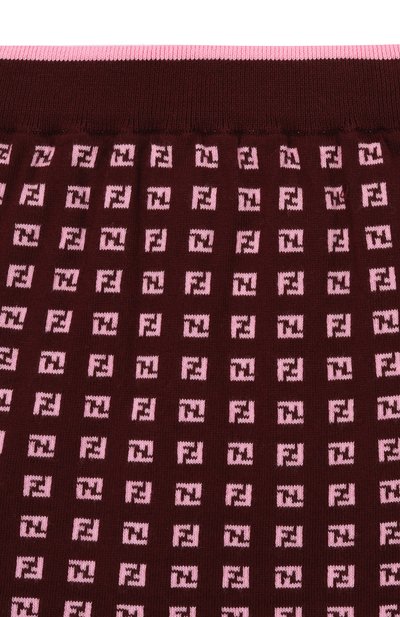 Хлопковая юбка FENDI, арт. JFG245/AYMY/8A-12+, фото 3