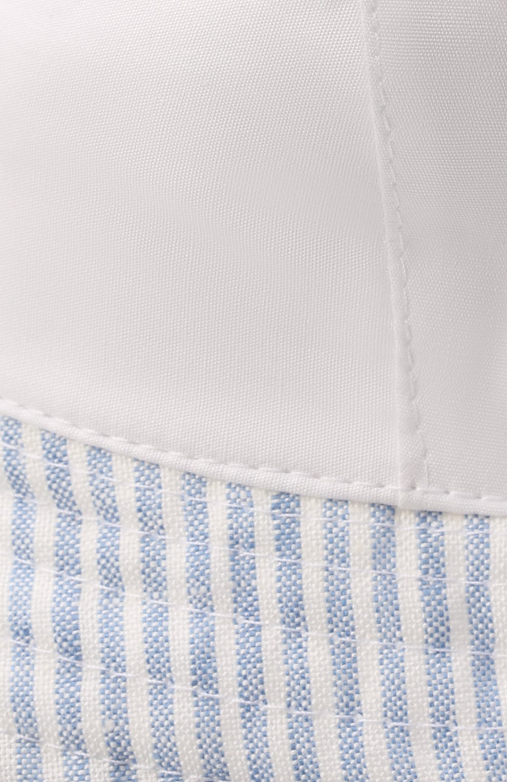 Хлопковая панама IL TRENINO белого цвета по цене 6550 руб., арт. 22 7971, фото 3 Хлопковая панама IL TRENINO, арт. 22 7971, фото 3