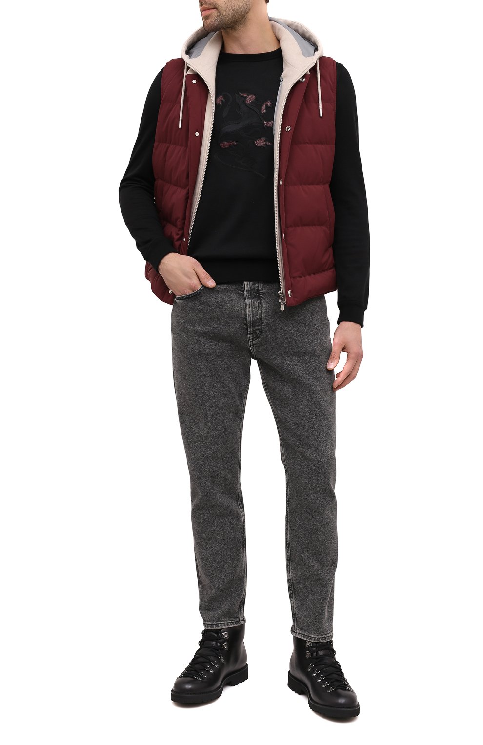 Кожаные ботинки m120 FRACAP, арт. M120/NEBRASKA/FUR LAMB/CANNA FUCILE/R0CCIA, фото 2