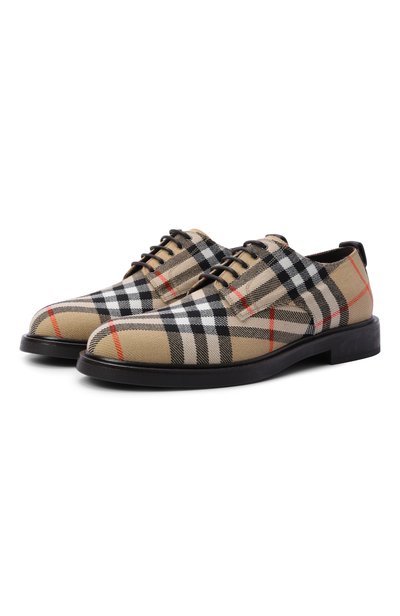 Мужские текстильные дерби pembroke BURBERRY, арт. 8127964