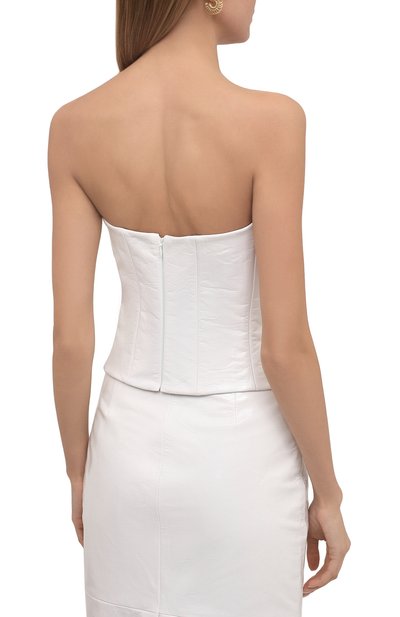 Кожаный топ-бюстье KHAITE, арт. 2183742/PRIM, фото 4