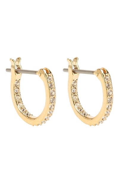 Серьги sparkling dance SWAROVSKI золотого цвета по цене 7980 руб., арт. 5537490, фото 5 Серьги sparkling dance SWAROVSKI, арт. 5537490, фото 5