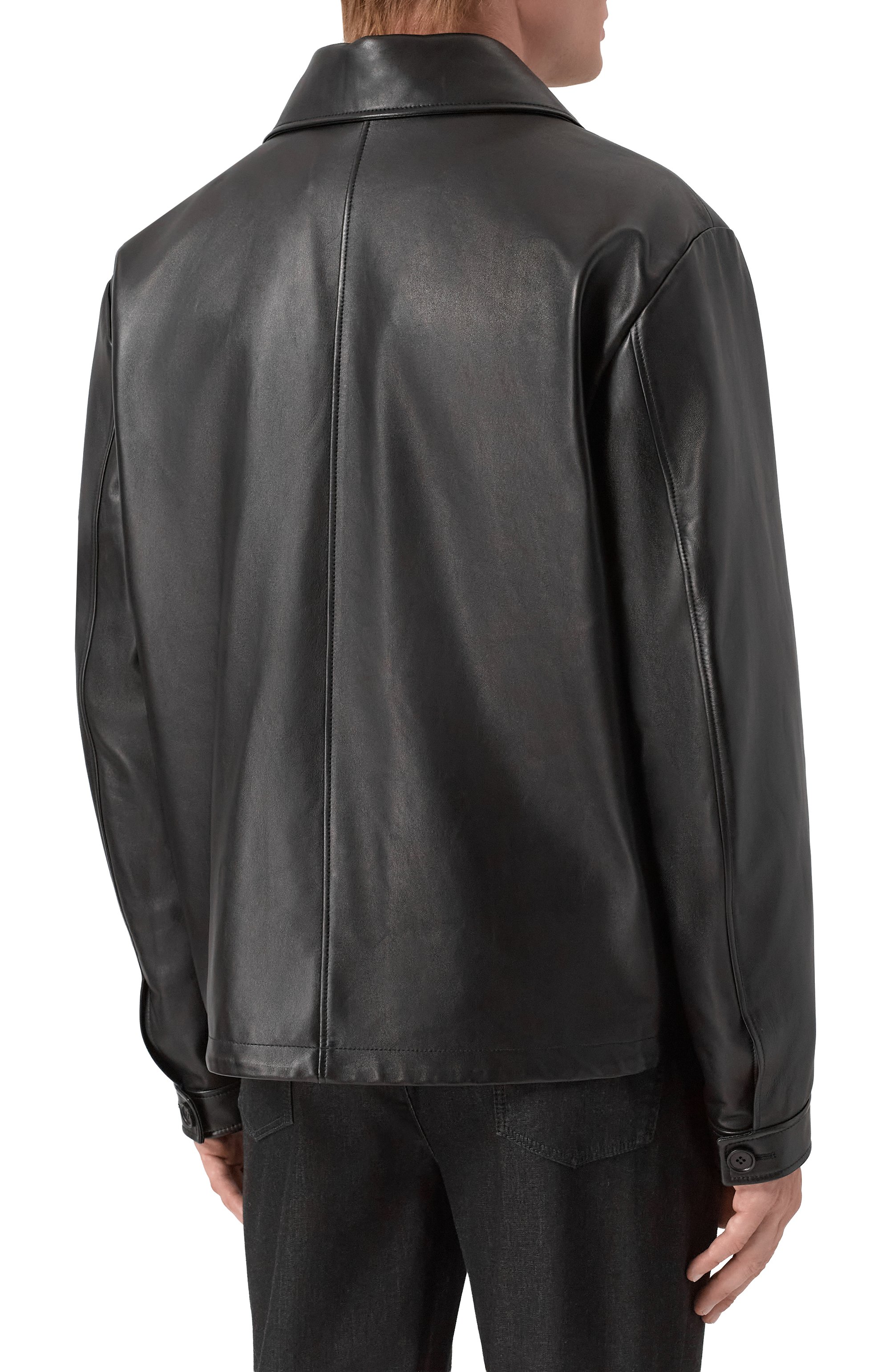 Кожаная куртка MVST, арт. M26.2PM.0005/PL0NGE, фото 4