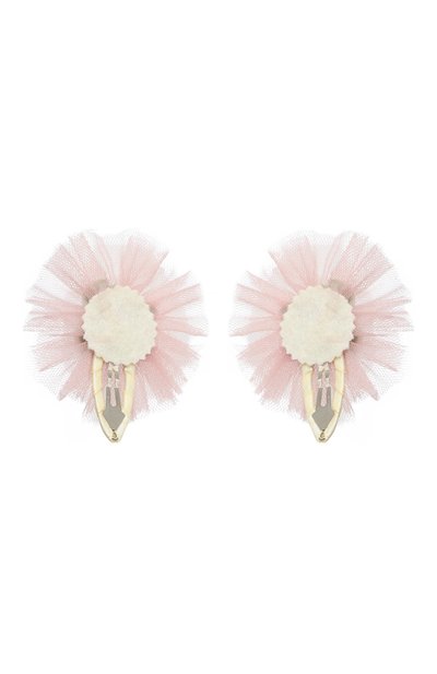 Комплект из двух заколок JUNEFEE разноцветного цвета по цене 1190 руб., арт. 7200., фото 2 Комплект из двух заколок JUNEFEE, арт. 7200., фото 2