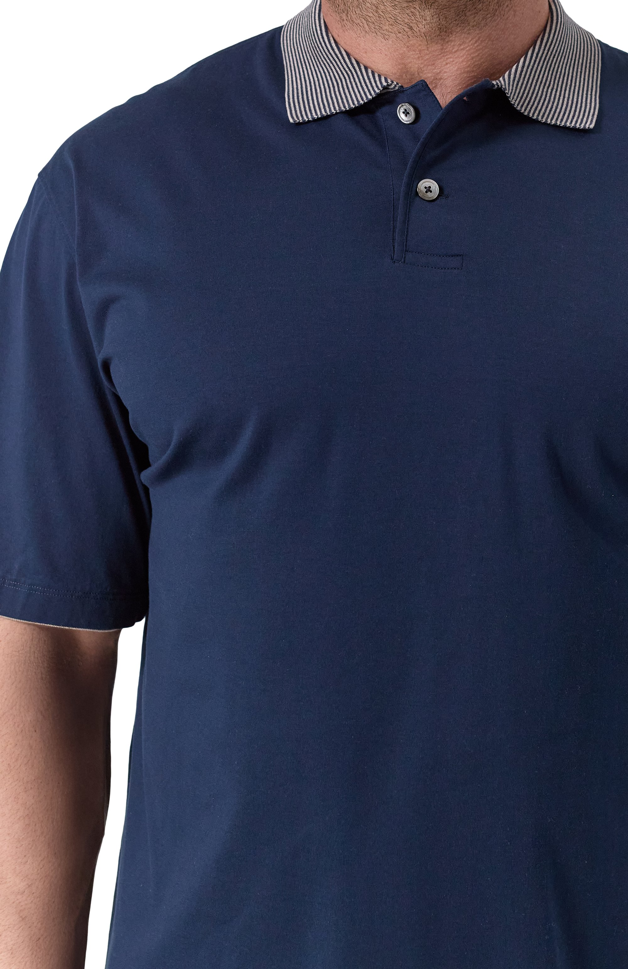 Хлопковое поло CORTIGIANI, арт. 2AJ611, фото 5