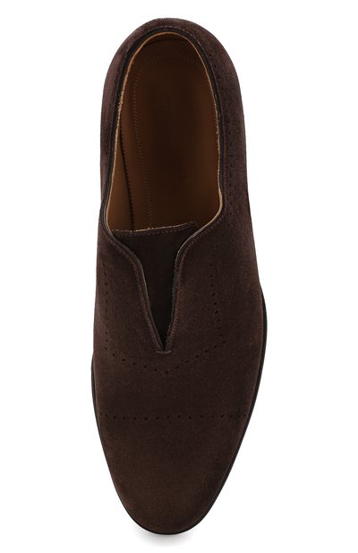 Замшевые лоферы KITON, арт. USSMARIN00139, фото 5