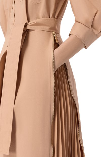 Хлопковое платье ELIE SAAB, арт. D1042/P0023, фото 4