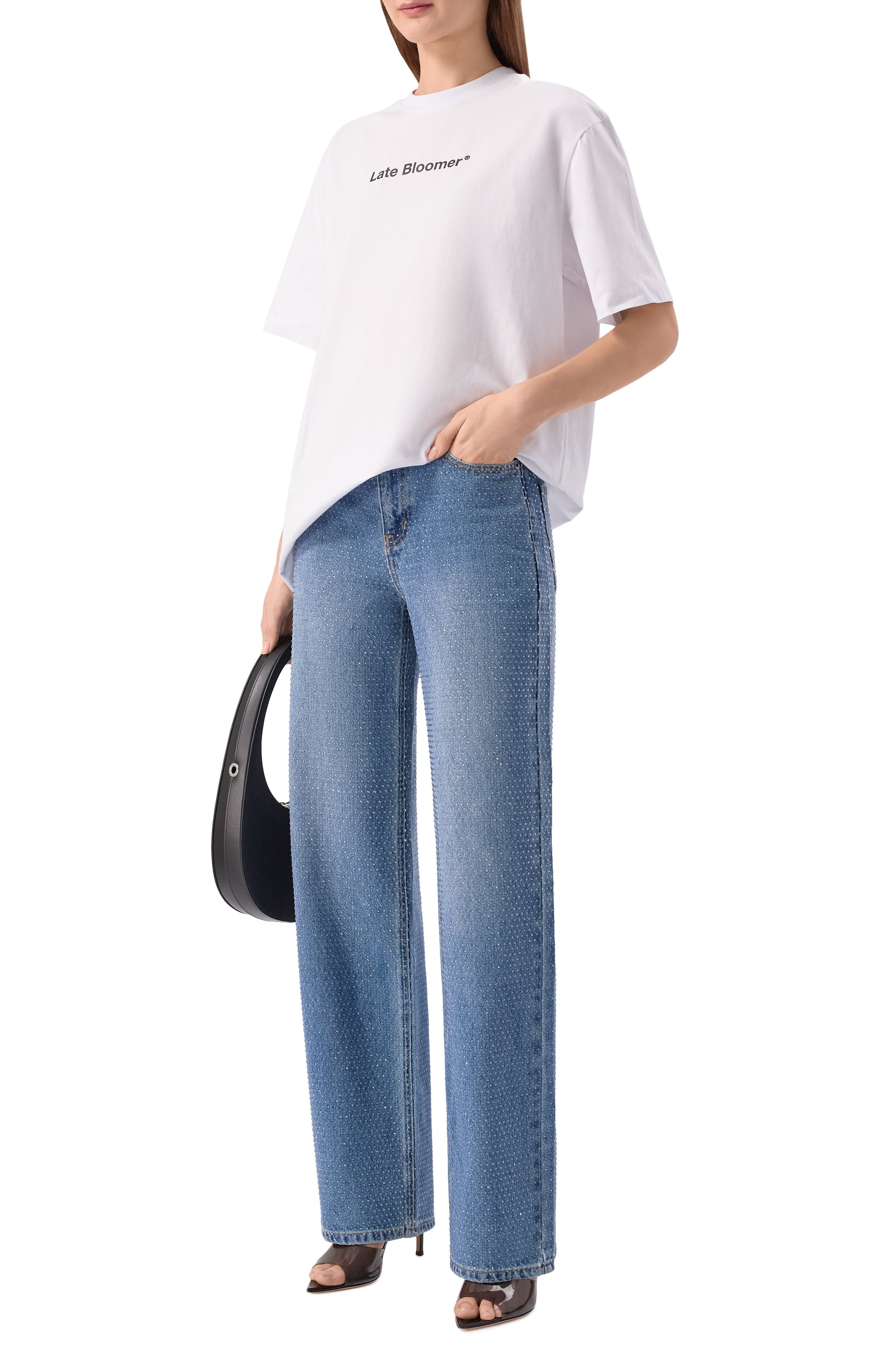 Хлопковая футболка MSGM, арт. 4041MDM132D/267002, фото 2