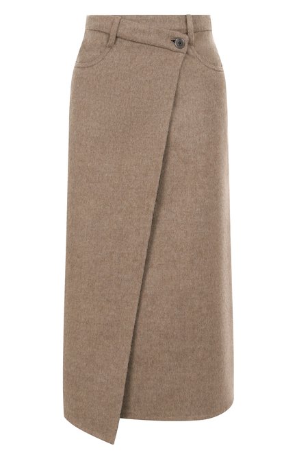 Женская шерстяная юбка BRUNELLO CUCINELLI, арт. MP565G3897