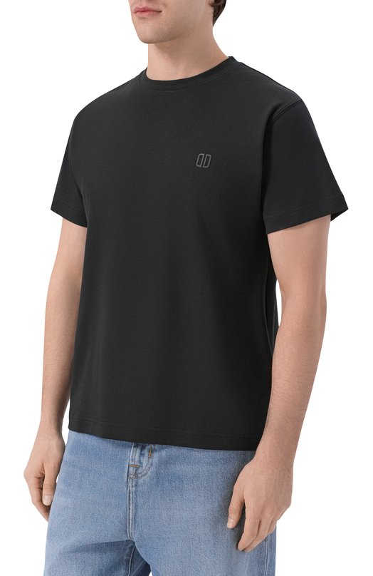 Хлопковая футболка Duno DUARTE/FAR0 Чёрный  DUARTE/FAR0 Фото 3