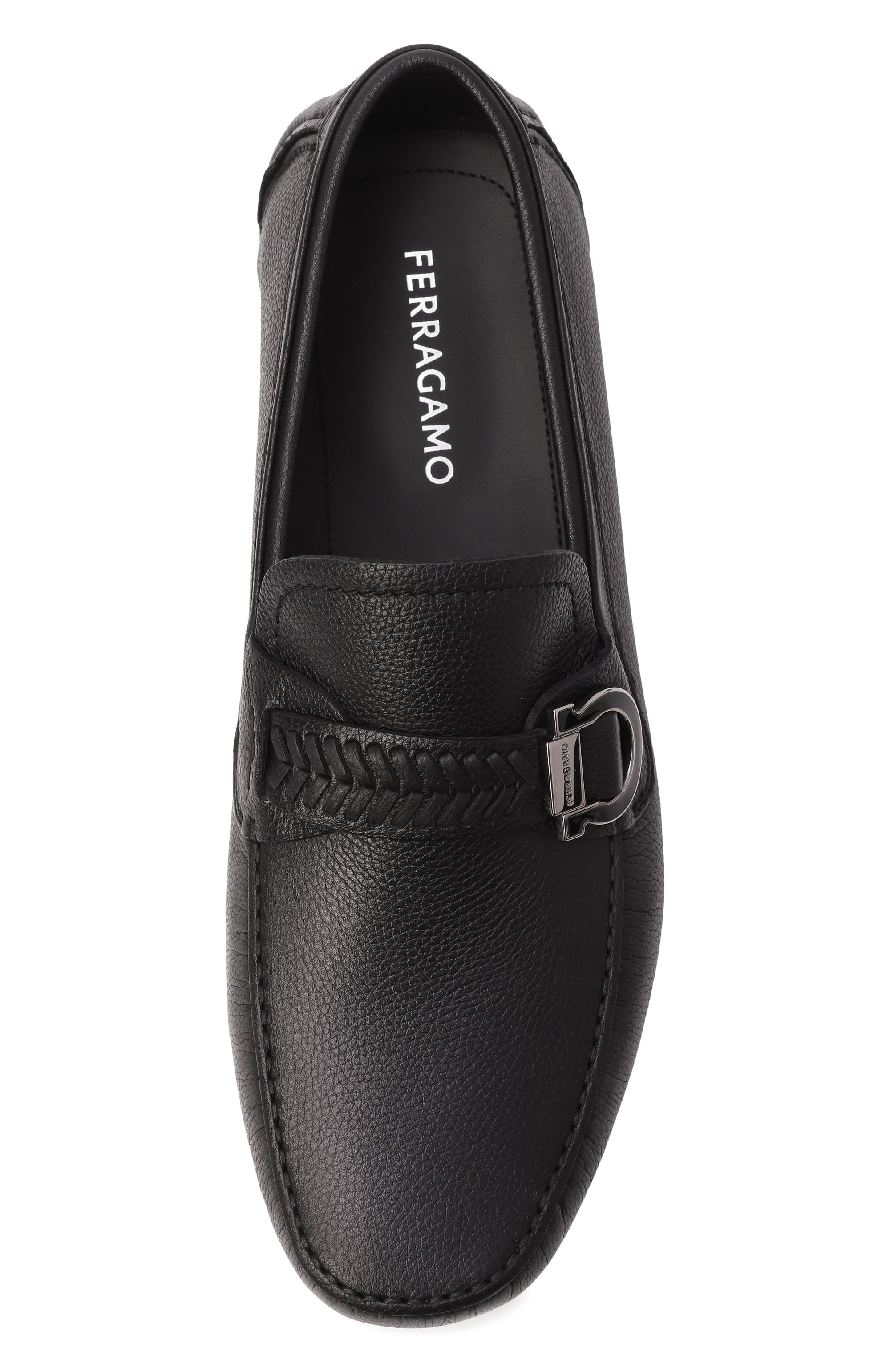 Кожаные мокасины FERRAGAMO, арт. 028999/774657, фото 6