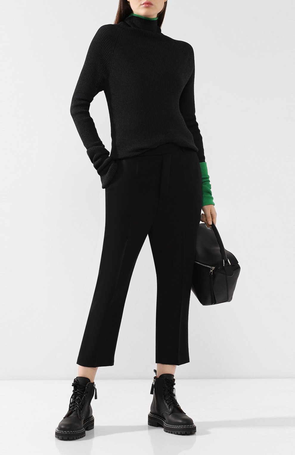 Шерстяные брюки RICK OWENS, арт. RP19F5309/WT, фото 2