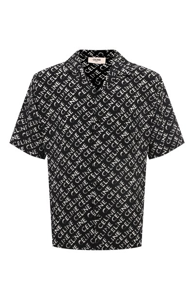 Мужская шелковая рубашка CELINE, арт. 2C946/748T