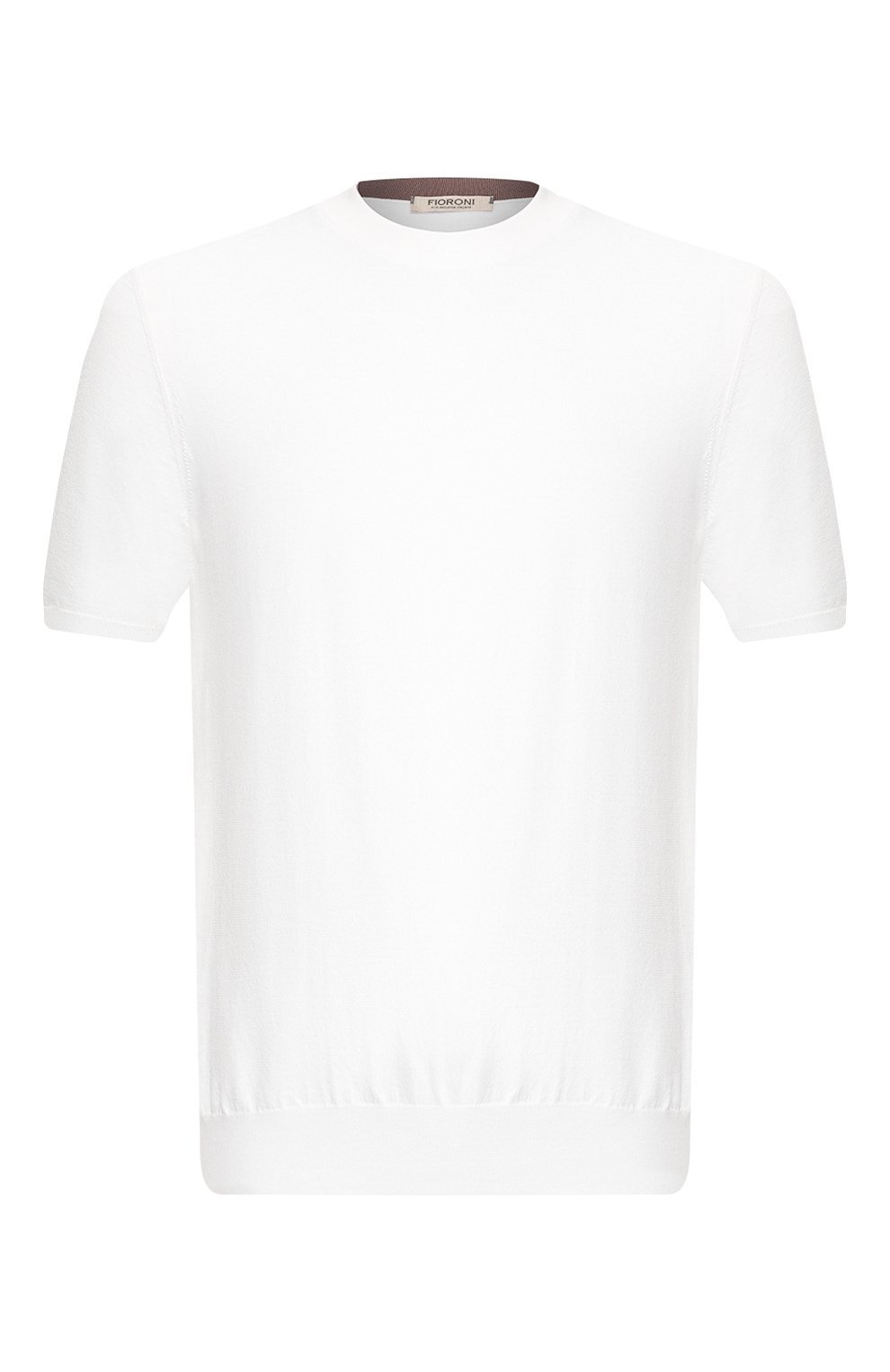 Хлопковый джемпер FIORONI белого цвета по цене 41300 руб., арт. MK20260A2, фото 1 Хлопковый джемпер FIORONI, арт. MK20260A2, фото 1