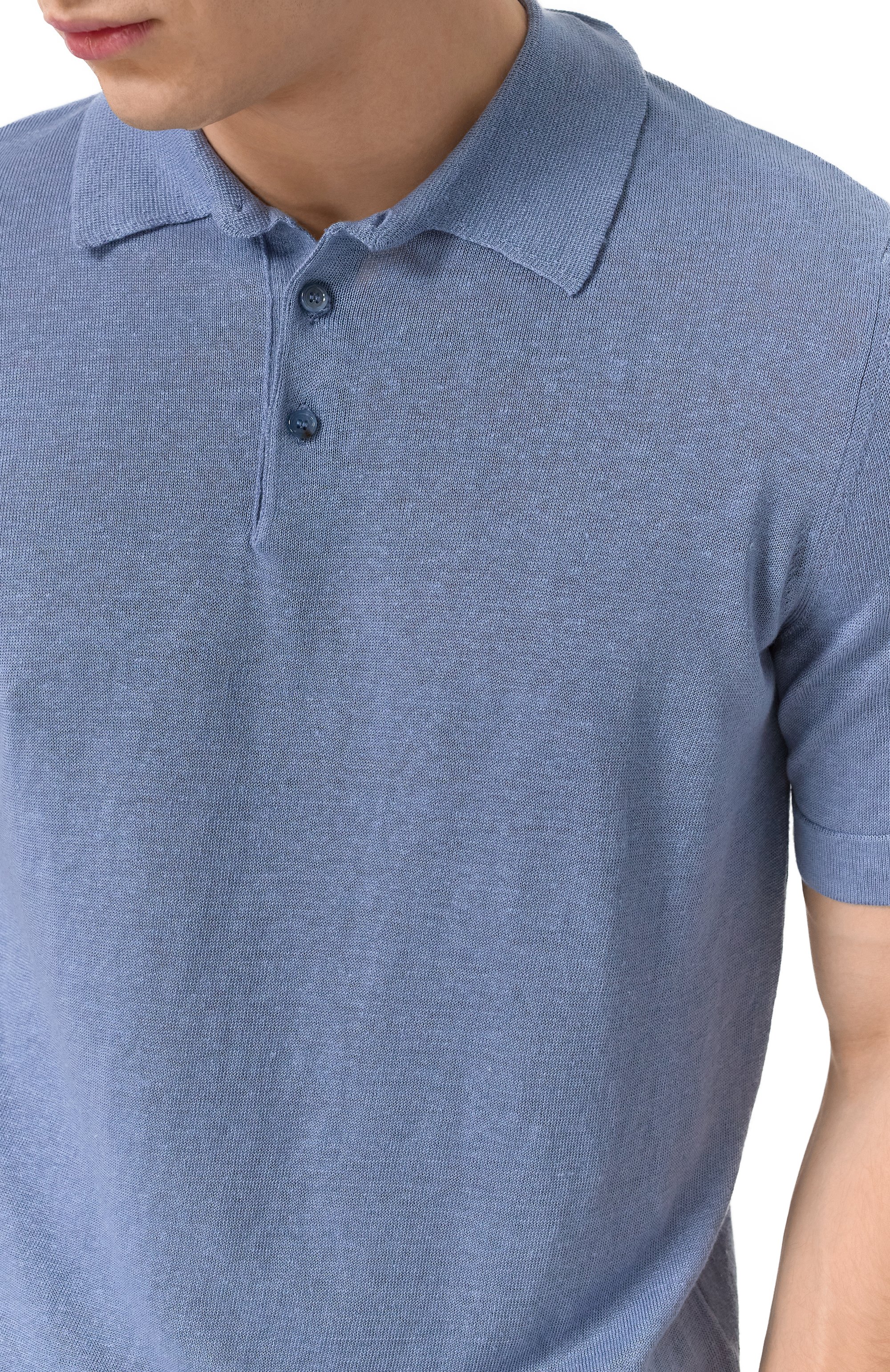 Поло изо льна и кашемира MVST, арт. 25E/X1P/0/A002/7639, фото 5