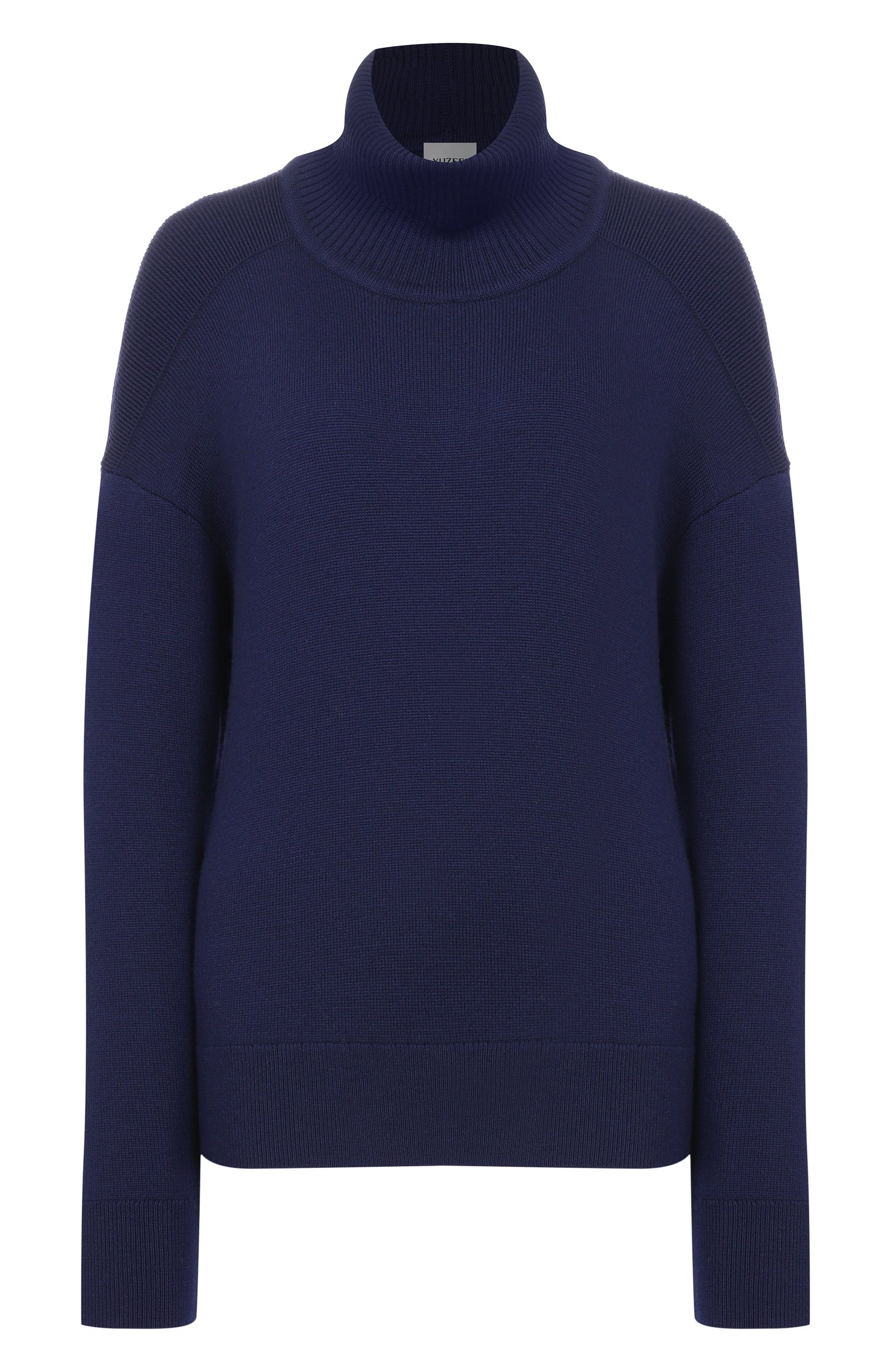 Шерстяной свитер YUZEFI, арт. AREN-DRAPE BACK FUNNEL NECK JUMPER_001, фото 1