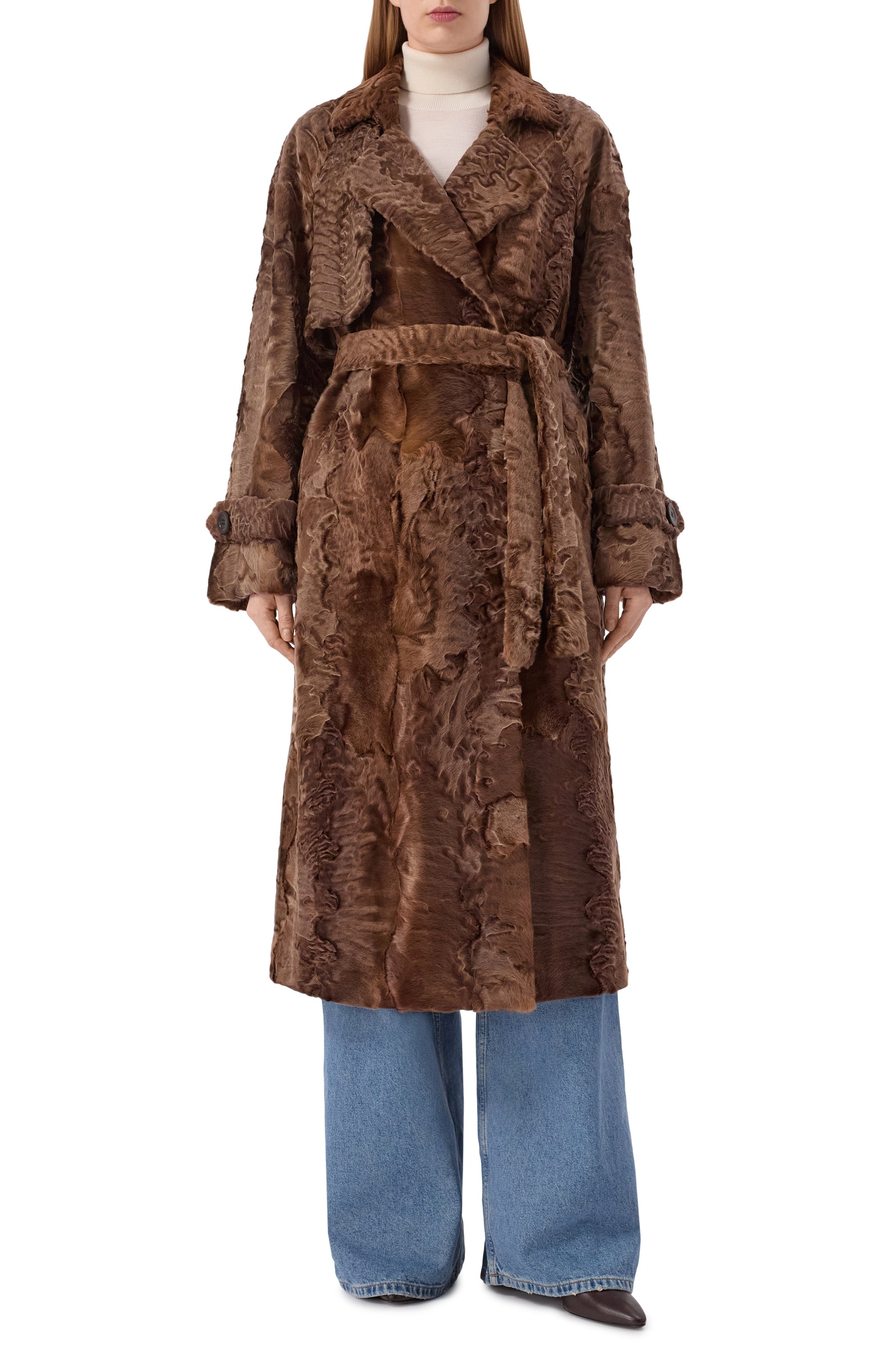 Шуба из каракульчи РУССКИЙ МЕХ, арт. 51 РМ, фото 3