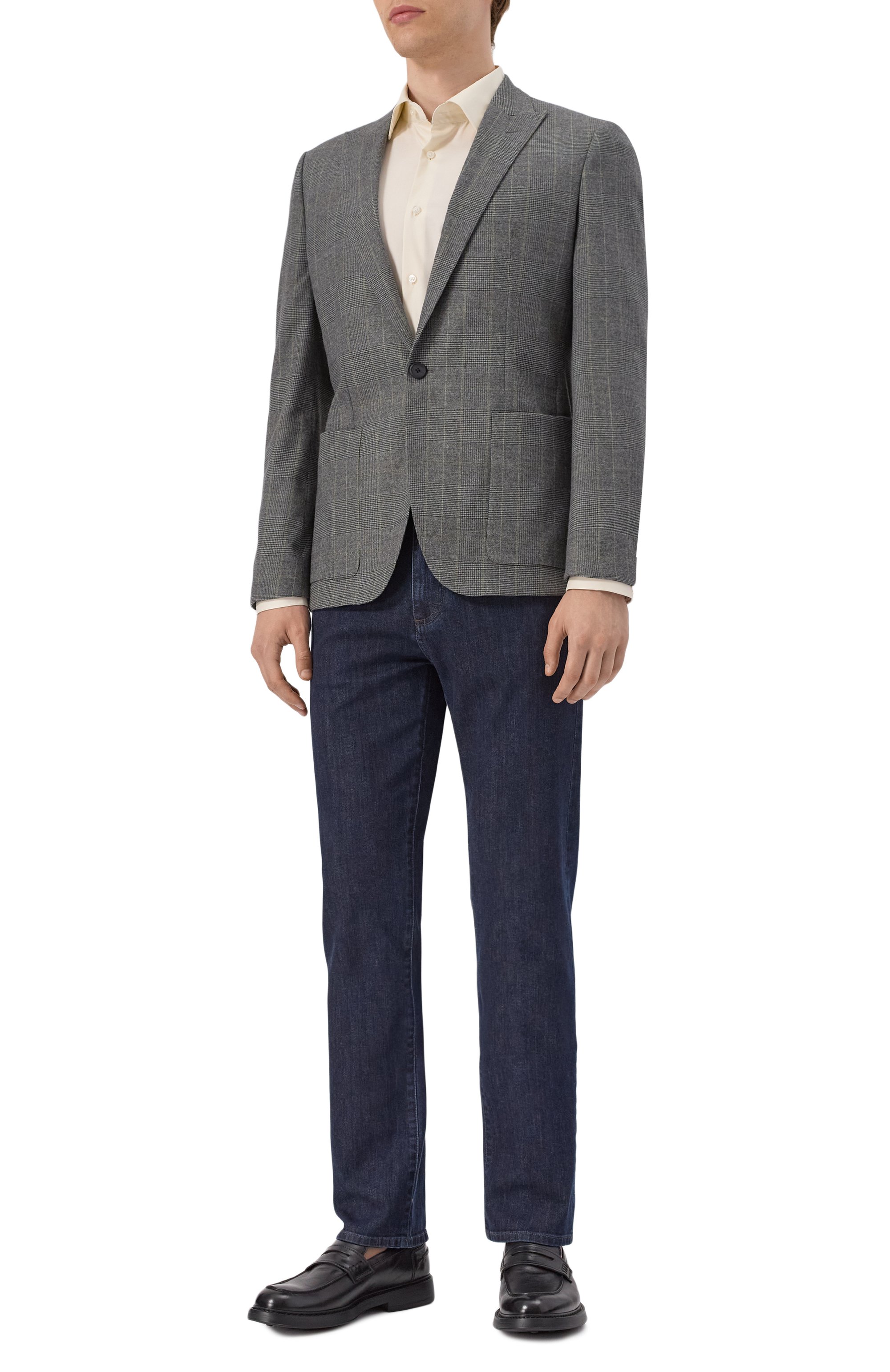 Хлопковая сорочка BOSS, арт. 50545145, фото 2