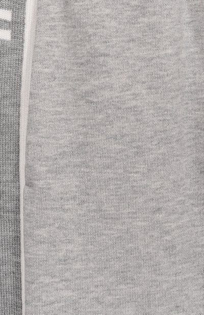 Хлопковые джоггеры ELISABETTA FRANCHI LA MIA BAMBINA серого цвета по цене 22500 руб., арт. EFPA3160/FF002, фото 3 Хлопковые джоггеры ELISABETTA FRANCHI LA MIA BAMBINA, арт. EFPA3160/FF002, фото 3