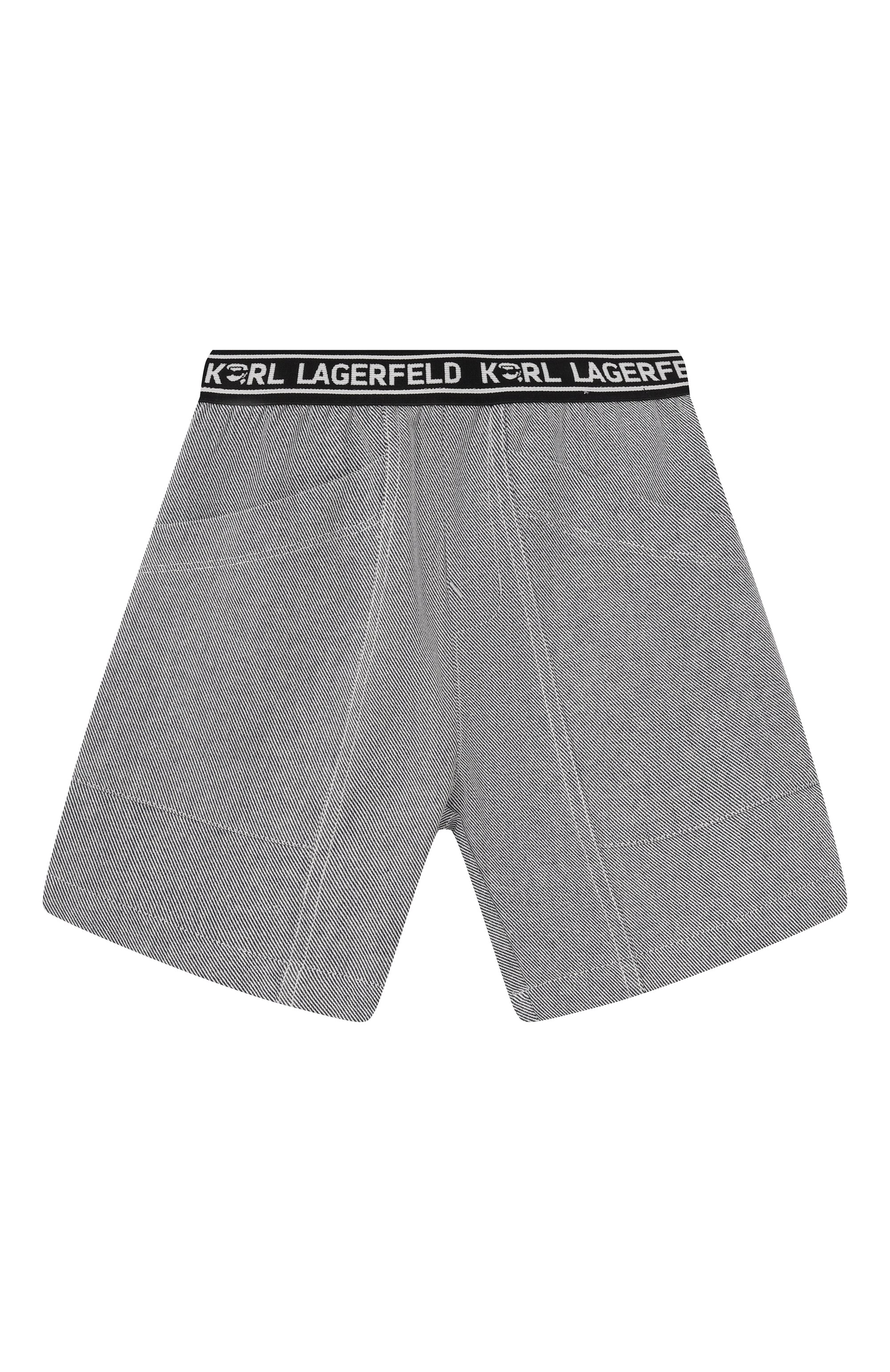 Комплект из футболки и шорт KARL LAGERFELD KIDS, арт. Z31069, фото 4