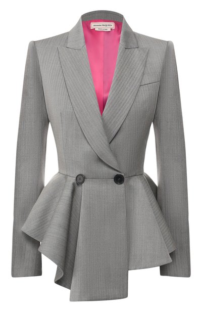 Шерстяной жакет ALEXANDER MCQUEEN, арт. 606011/QJABB, фото 1