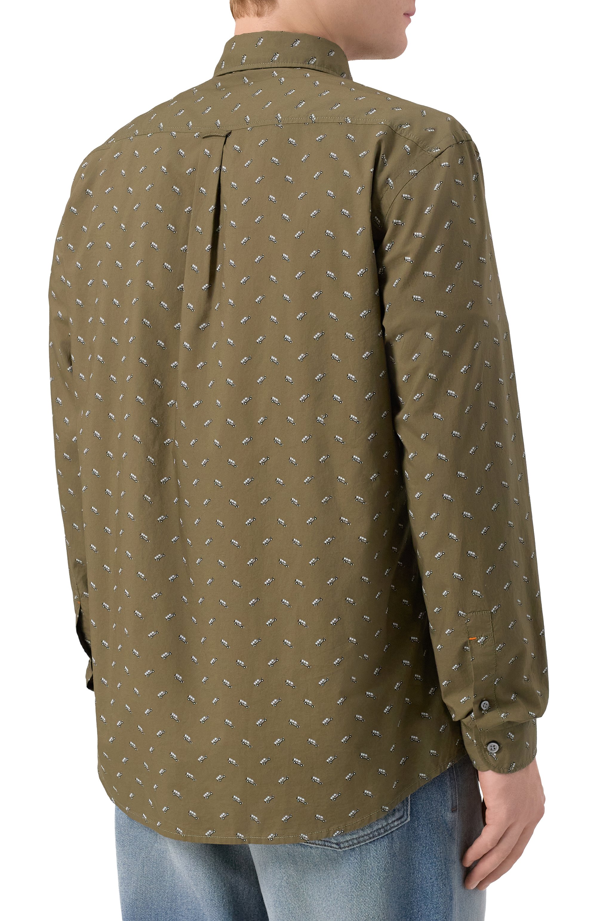 Хлопковая рубашка BOSS ORANGE, арт. 50543513, фото 4