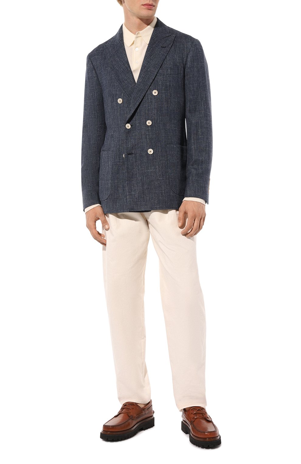 Пиджак из шерсти и шелка BRUNELLO CUCINELLI, арт. MQ4257BBD, фото 2