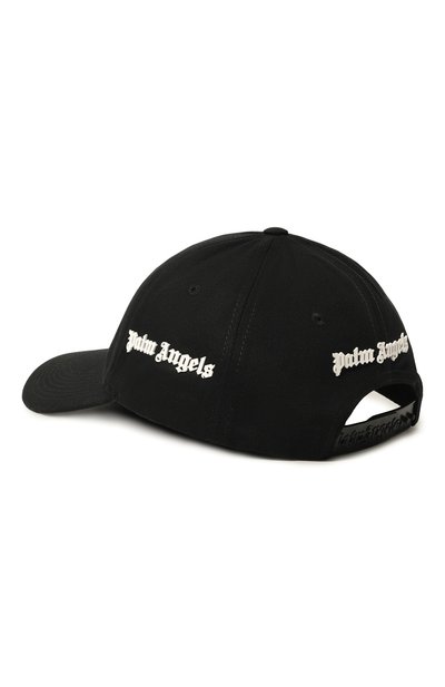 Мужская хлопковая бейсболка PALM ANGELS, арт. PMLB095C99FAB001