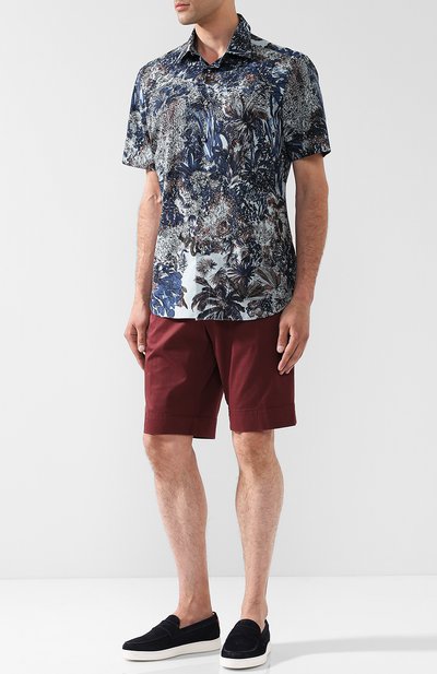 Замшевые пенни-лоферы KITON, арт. USSFI0CN0010412007, фото 2