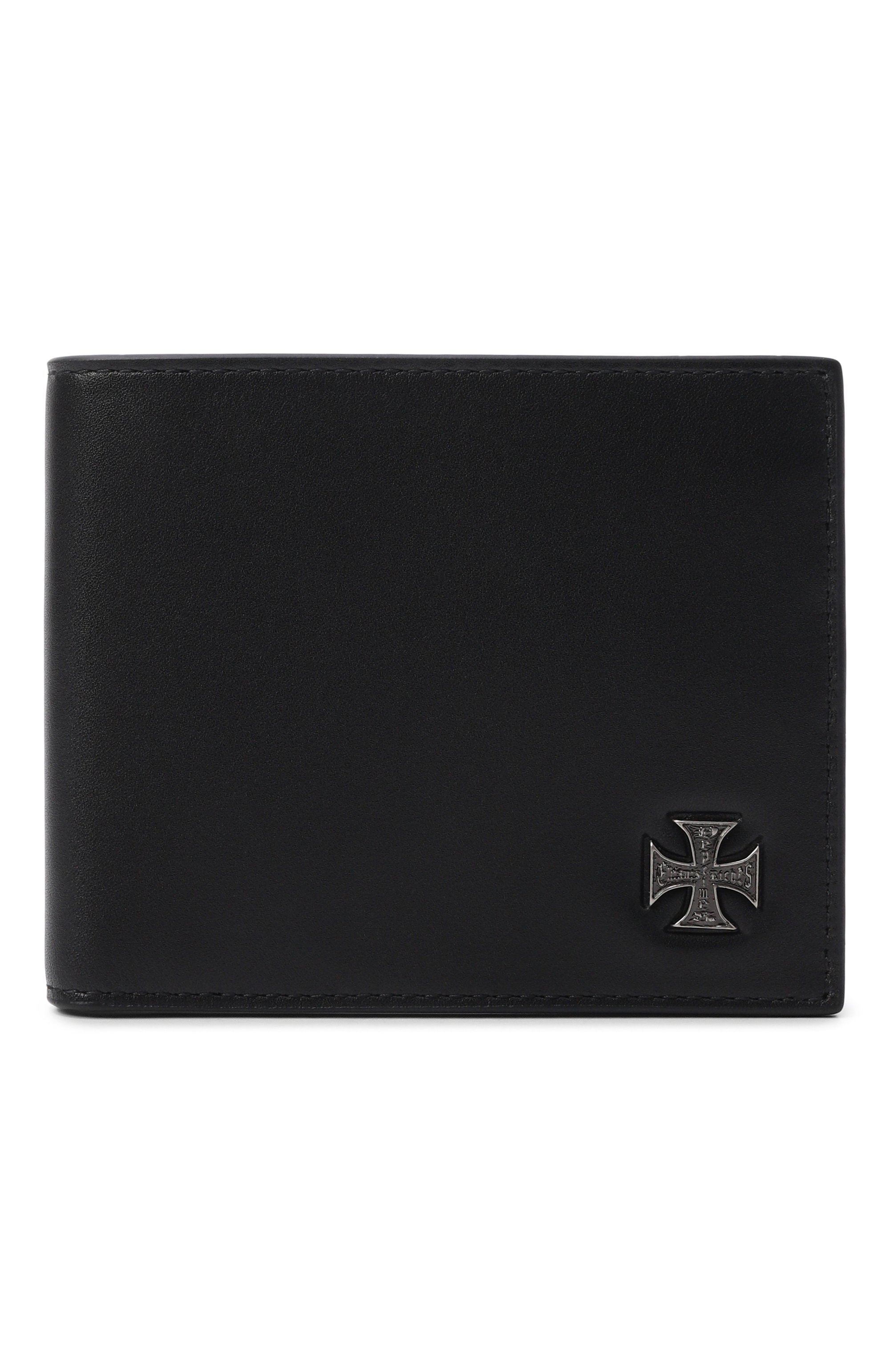 Кожаное портмоне ENFANTS RICHES DEPRIMES черного цвета по цене 122500 руб., арт. 100-467, фото 1 Кожаное портмоне ENFANTS RICHES DEPRIMES, арт. 100-467, фото 1